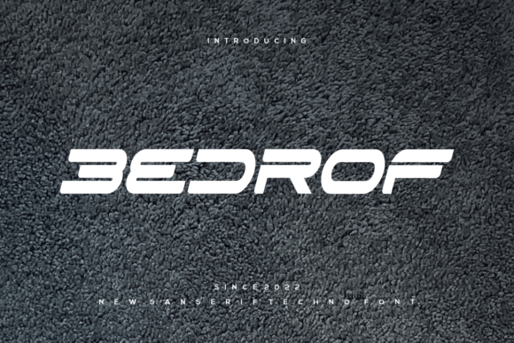 Bedrof: Elevating Campaign Design with Bold Typography