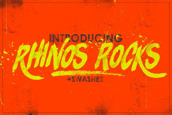Boost Your Campaigns with Rhinos Rocks Font