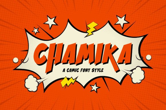 Chamika: A Sweet Display Font for Creative Branding Projects