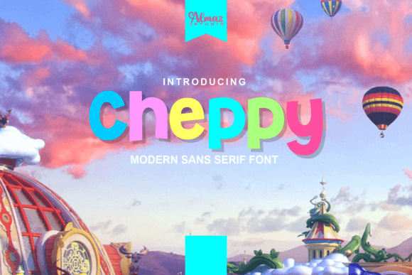 Cheppy: The Modern Display Font for Child-Friendly Campaigns
