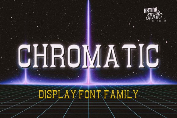 Chromatic: A Display Font for Bold Visual Statements