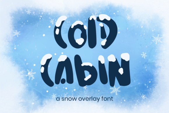 Cold Cabin: A Winter-Inspired Display Font for Editorial Design