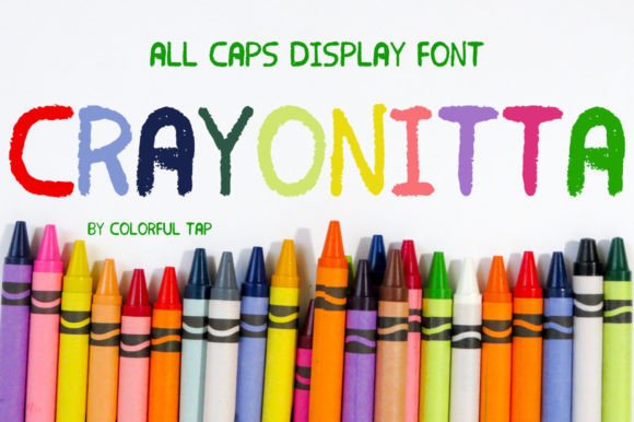 Crayonitta Display Font for Web Design