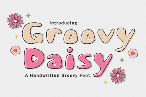 Groovy Daisy: A Display Font for Playful Branding