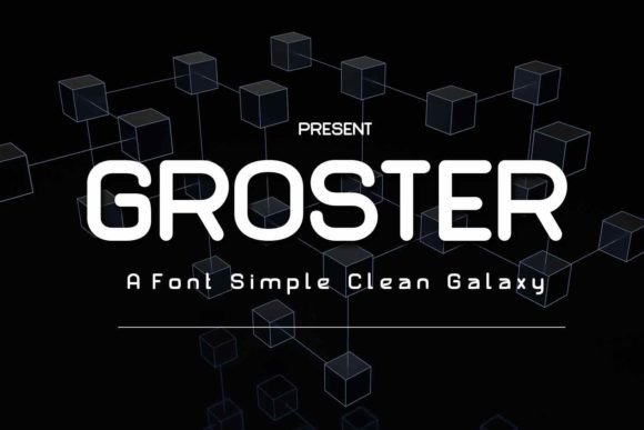 Groster: A Modern Display Font for Editorial Design
