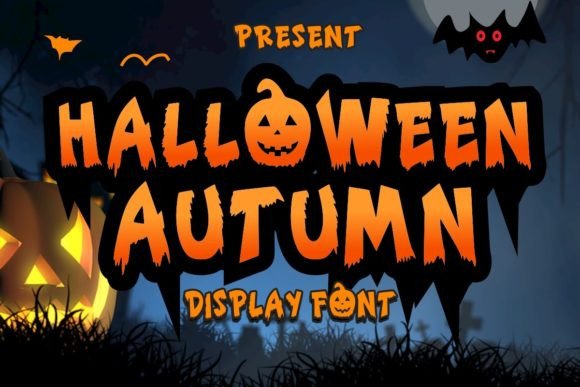 Halloween Autumn: A Spooky Font for Seasonal Campaigns