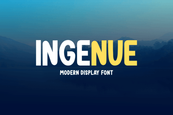 Ingenue Font for Campaign Creatives