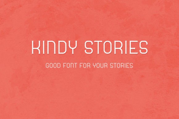 Kindy Stories: A Designer's Take on a Display Font