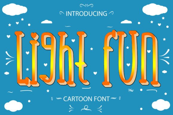 Light Fun: A Playful Display Font for Web Projects