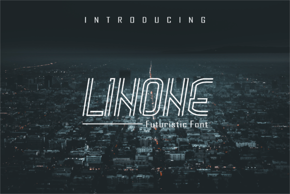 Linone: A Bold Display Font for Small Business Branding