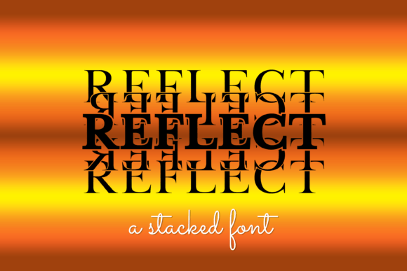 Reflect Font in Real Campaign Design