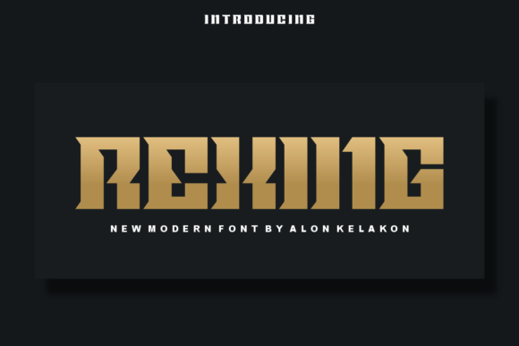 Rexing: A Modern Display Font for Impactful Campaigns