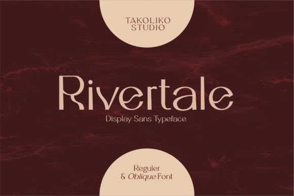 Rivertale: A Flowing Font for Polished Branding