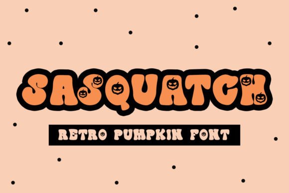 Sasquatch Font for Fall and Halloween Campaigns