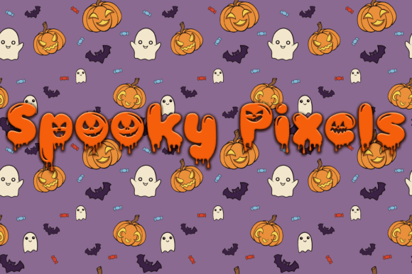 Spooky Pixels Font for Halloween-Themed Campaigns