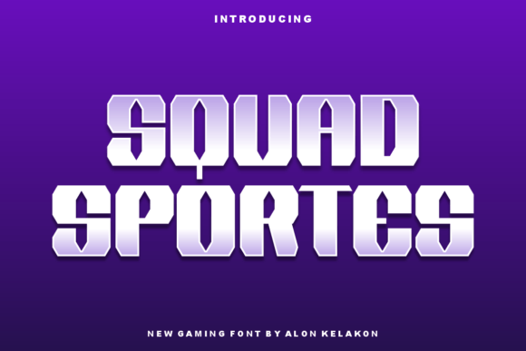 Squad Sportes: A Modern Font for Polished Branding