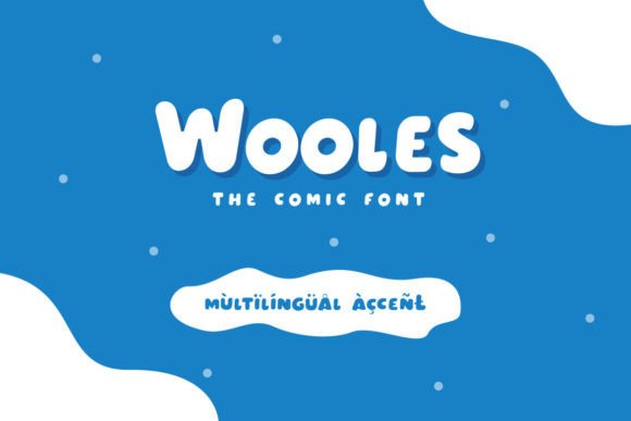 Wooles: A Playful Display Font for Magical Branding